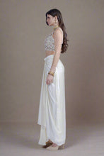 将图片加载到图库查看器,Dhoti Skirt with Cape