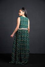 将图片加载到图库查看器,Gharara Jacket Set