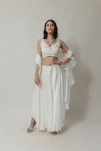 将图片加载到图库查看器,Frill Jacket with Palazzo Pants