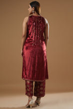 将图片加载到图库查看器,Velvet Kurta Set