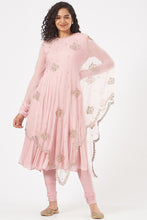 将图片加载到图库查看器,Short Anarkali Cape