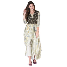 将图片加载到图库查看器,Drape Kurta Pants