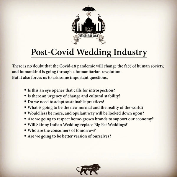 Post Covid Wedding Industry